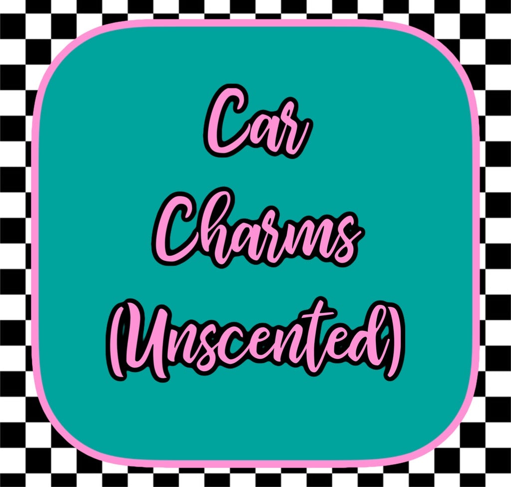Unscented Car Charms