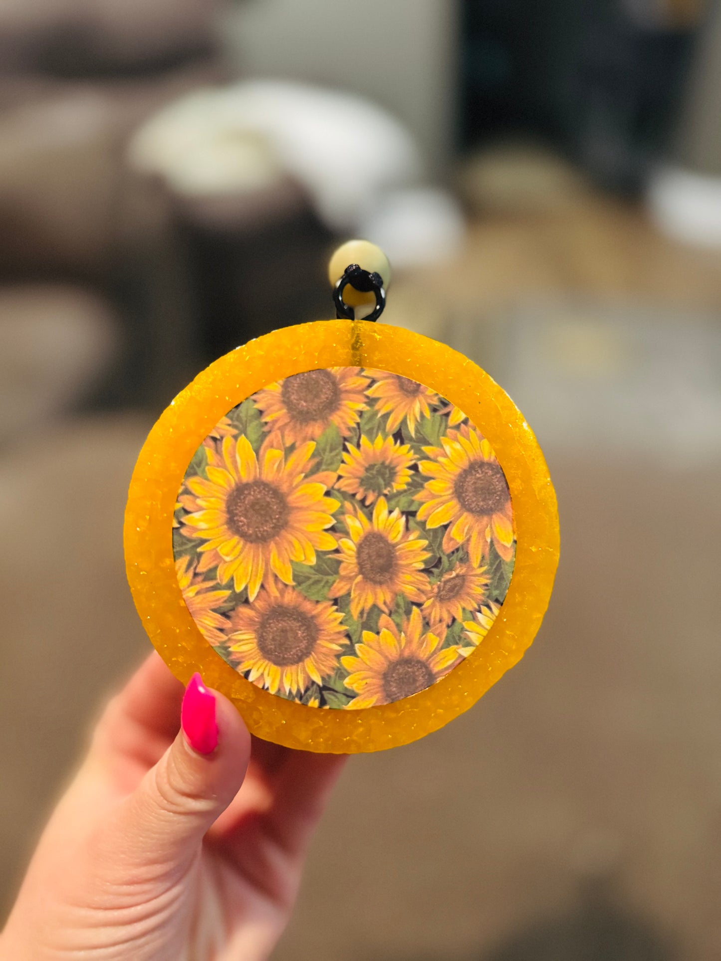 Sunflower Large Car Freshie